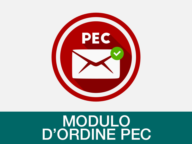 Modulo d'ordine PEC